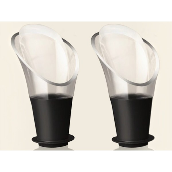 Фото - Лейка Vacu Vin WINE SERVER CRYSTAL BLACK 2 шт. (18540612)
